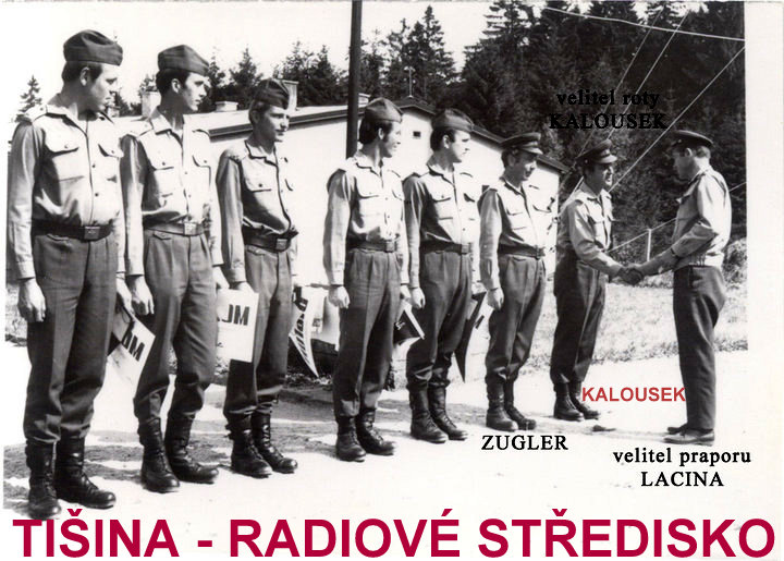 TIŠINA - RADIOVÉ STŘEDISKO - kpt. KALOUSEK ZDENĚK