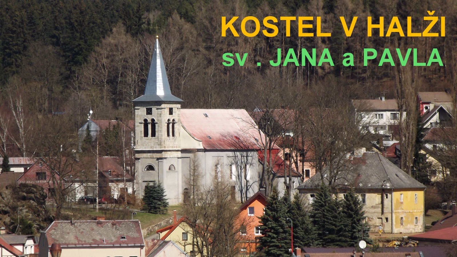 HALŽE - kostel sv.JANA a PAVLA II.