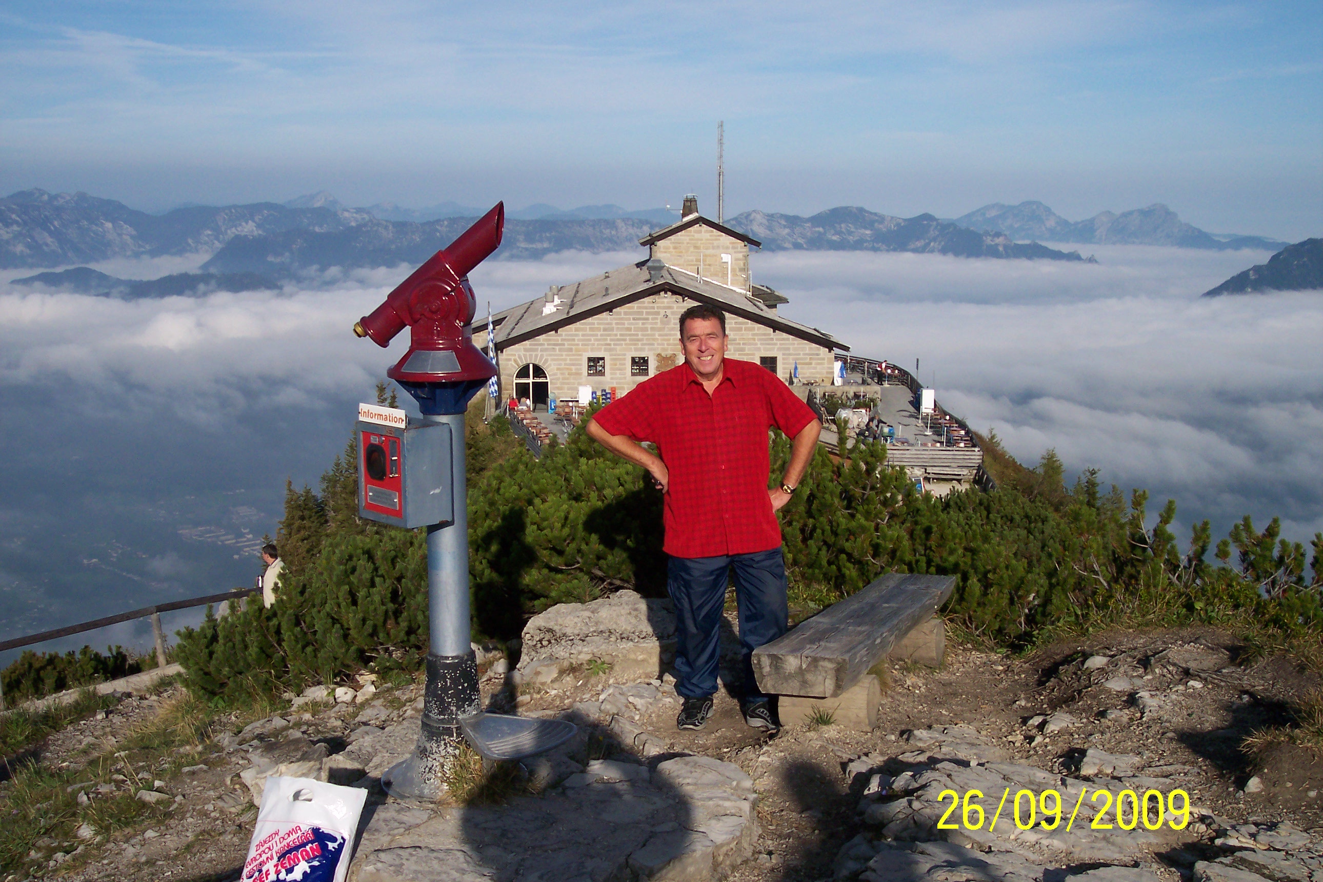 Orlí hnízdo-Kehlstein 1885m