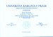 UK PRAHA - Certifikace - Osvědčení -  FAKULTA HUMANINTNÍ - 8.6. 2012 - barevně